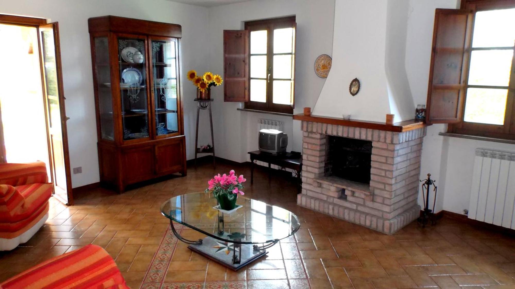 Poggio Di Villa Fano I Citerna Ruang foto